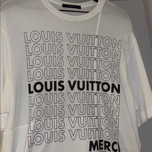 Louis Vuitton Large Authentic Merci Have a Vuitton